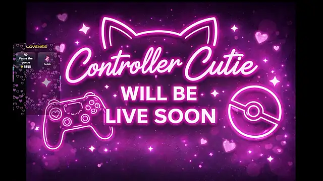 Snapshot of Controllercutie chatting on June 2026 06:49:01 PM Controllercutie online show from June 2026 06:49:01 PM