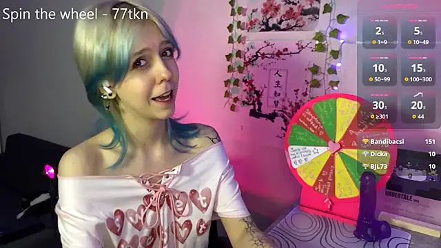LunaBless online show from June 2026 09:14:01 PM