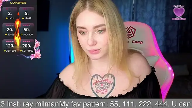 AliceMilr online show from May 2026 08:31:01 AM