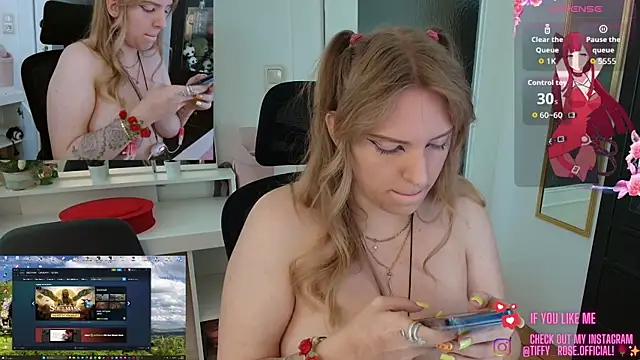 Tiffy Rosee online show from April 2026 07:02:01 AM