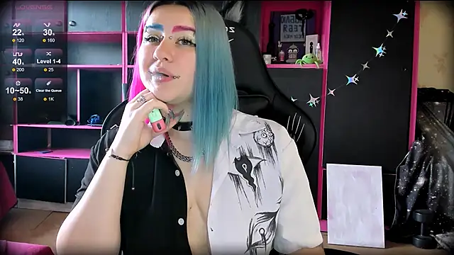 Snapshot of Neon_Baddie chatting on June 2026 02:33:01 PM Neon Baddie online show from June 2026 02:33:01 PM