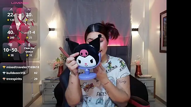 Inari Joness online show from June 2026 07:09:02 PM