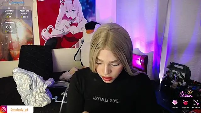 Melody p online show from May 2026 06:22:02 PM