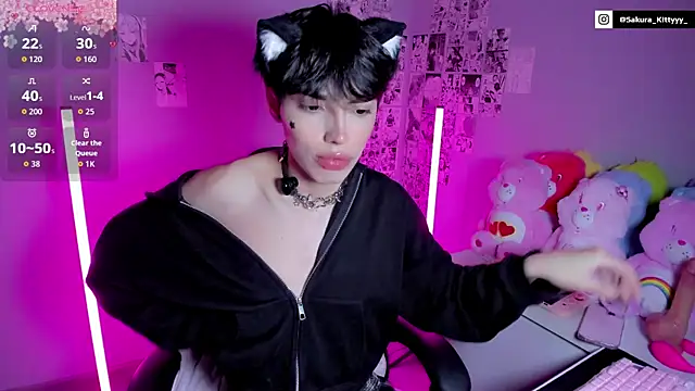 Snapshot of Sakura_Kitty_ chatting on May 2026 08:55:01 AM Sakura Kitty online show from May 2026 08:55:01 AM