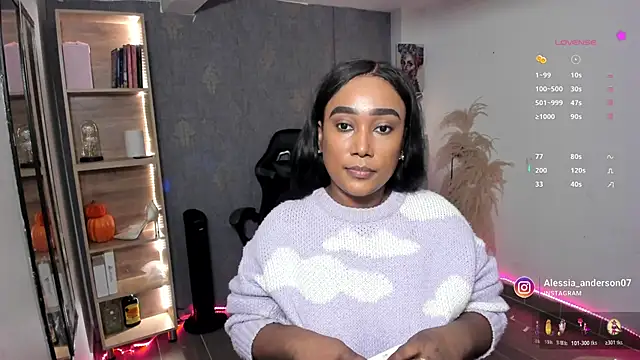 alessia anderson online show from October 2025 10:09:01 PM