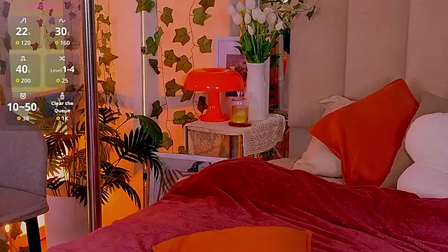 Flora DeVille online show from May 2026 06:17:01 PM