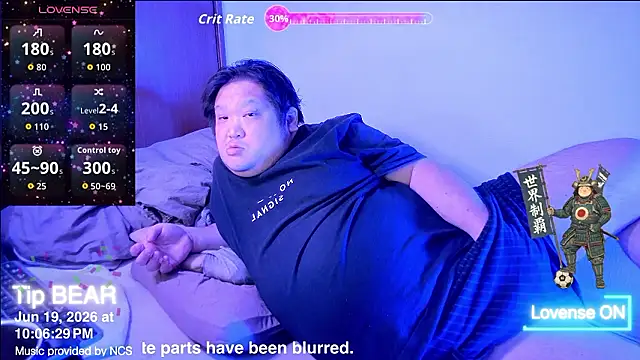 ChubbyBEAR039 online show from June 2026 01:06:01 PM