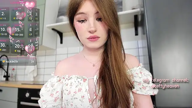 bettyheaven online show from July 2026 11:40:02 AM