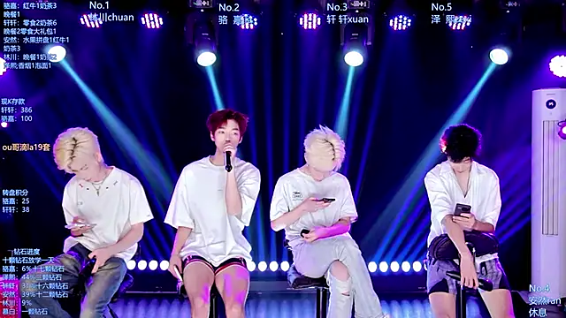 Snapshot of AOA-ACE chatting on June 2026 07:30:01 AM AOA-ACE online show from June 2026 07:30:01 AM