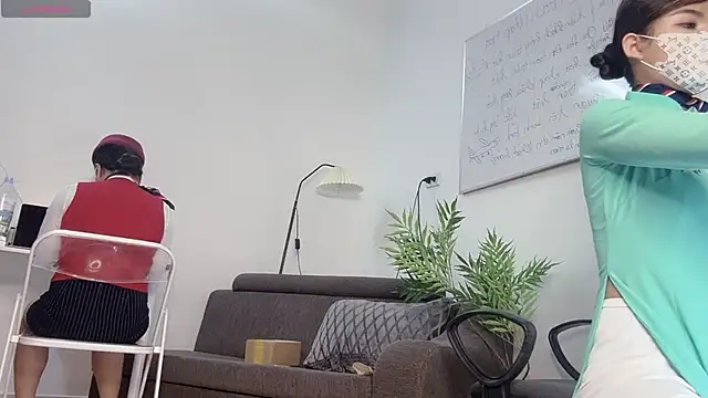 Snapshot of Mono-StewardessMysa chatting on June 2026 08:12:01 AM Mono-StewardessMysa online show from June 2026 08:12:01 AM