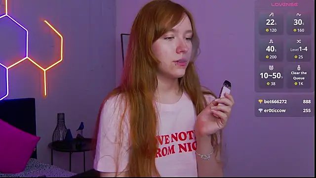 Angel Fleur online show from June 2026 02:53:01 AM