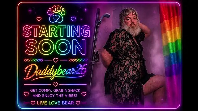Daddybear26 online show from June 2026 02:55:02 PM