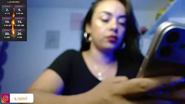 Queen Nyxx online show from July 2026 11:34:01 PM