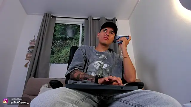 Snapshot of NickCopeer_ chatting on June 2026 12:10:02 PM NickCopeer online show from June 2026 12:10:02 PM