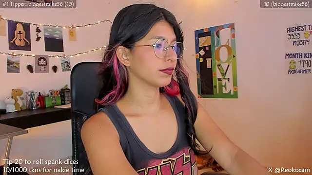 Reoko0 online show from July 2026 08:37:02 PM