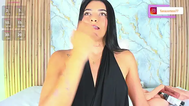 Saracortess online show from June 2026 11:02:01 PM
