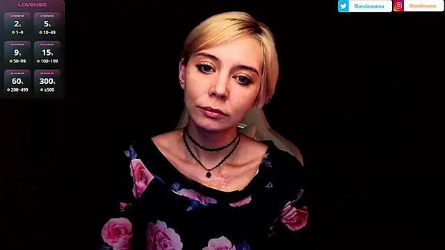 Blondice ann online show from June 2026 05:01:01 PM