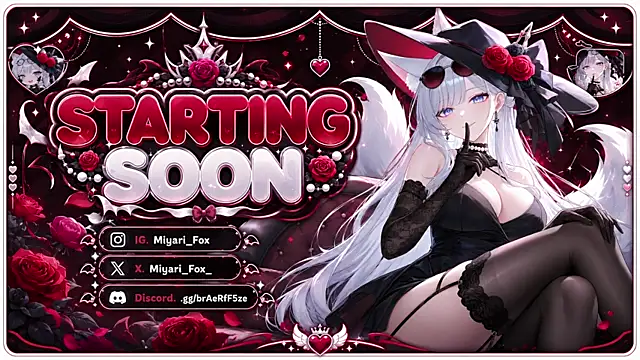 MiyariFox online show from July 2026 06:03:02 AM