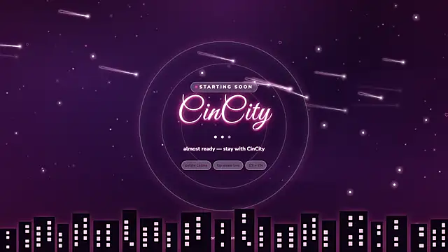 CiinCitty online show from July 2026 07:52:01 AM