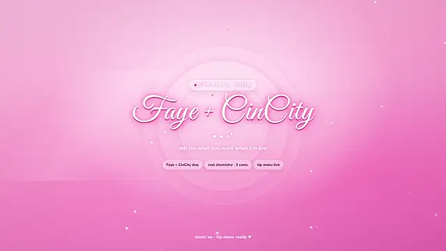 CiinCitty online show from July 2026 07:07:01 AM