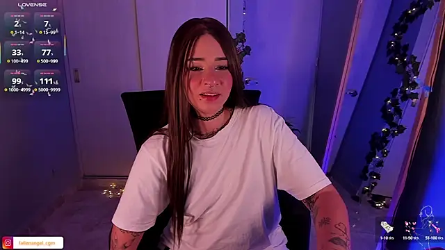 Fallengangel online show from September 2025 05:02:01 PM