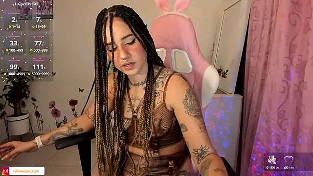 Fallengangel online show from February 2025 08:56:01 AM