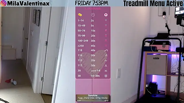 Snapshot of MilaValentina chatting on February 2026 12:54:01 AM MilaValentina online show from February 2026 12:54:01 AM