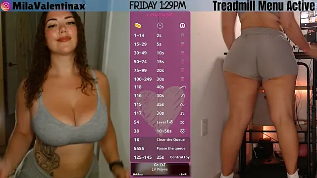 Snapshot of MilaValentina chatting on July 2026 05:30:02 PM MilaValentina online show from July 2026 05:30:02 PM