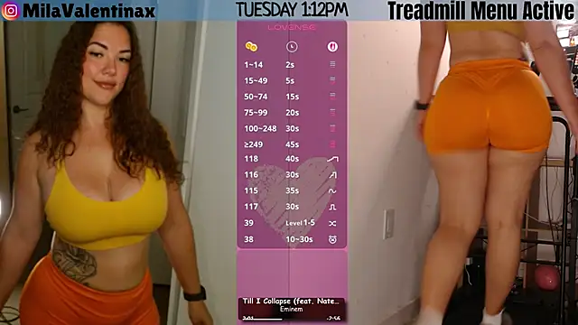 Snapshot of MilaValentina chatting on June 2026 05:13:01 PM MilaValentina online show from June 2026 05:13:01 PM