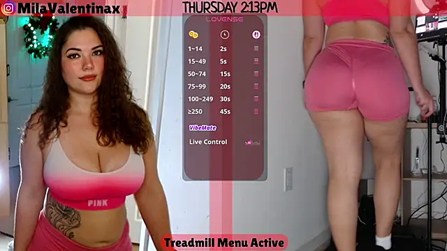 MilaValentina online show from November 2025 07:14:02 PM