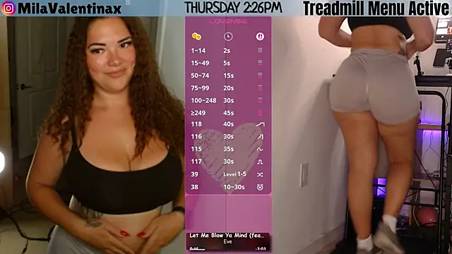 Snapshot of MilaValentina chatting on June 2026 06:27:02 PM MilaValentina online show from June 2026 06:27:02 PM