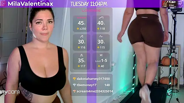 Snapshot of MilaValentina chatting on January 2025 04:05:01 AM MilaValentina online show from January 2025 04:05:01 AM