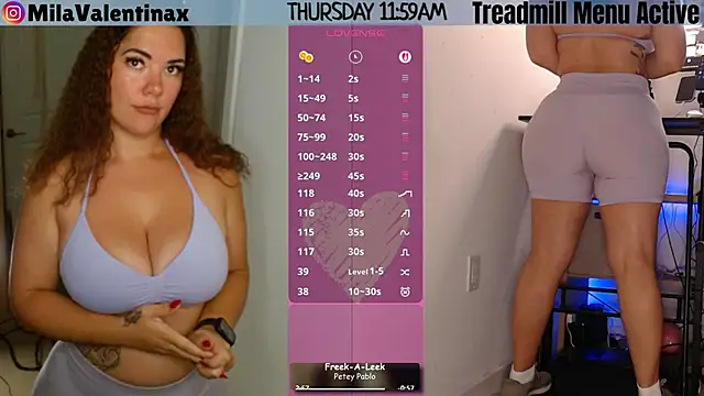 Snapshot of MilaValentina chatting on June 2026 04:00:01 PM MilaValentina online show from June 2026 04:00:01 PM