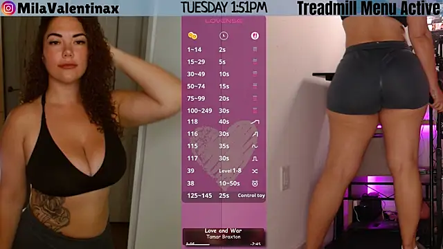 Snapshot of MilaValentina chatting on July 2026 05:52:02 PM MilaValentina online show from July 2026 05:52:02 PM