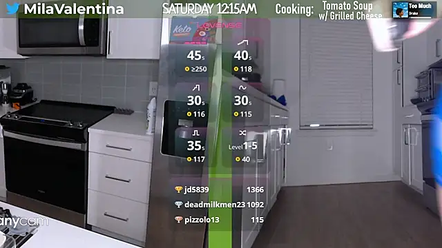 Snapshot of MilaValentina chatting on March 2025 05:17:02 AM MilaValentina online show from March 2025 05:17:02 AM
