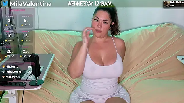 Snapshot of MilaValentina chatting on March 2025 04:51:02 AM MilaValentina online show from March 2025 04:51:02 AM