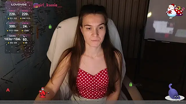 Girl Ksenia online show from January 2025 09:26:02 PM
