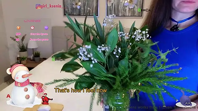 Girl Ksenia online show from December 2025 09:29:01 PM