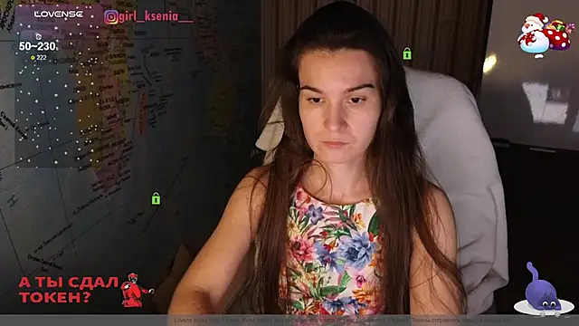 Girl Ksenia online show from February 2025 10:01:02 PM