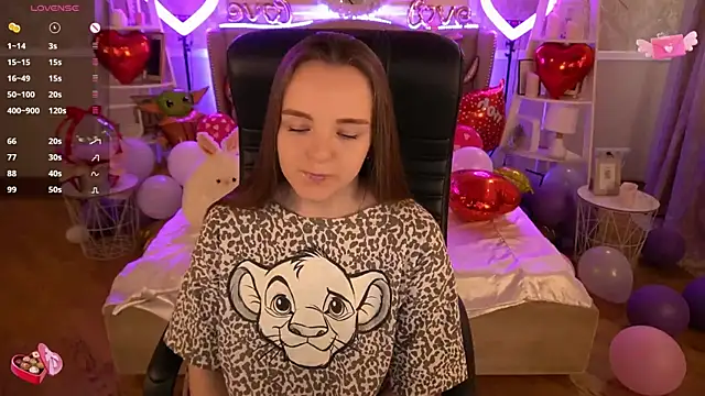 FoxyShy online show from February 2025 12:21:01 PM