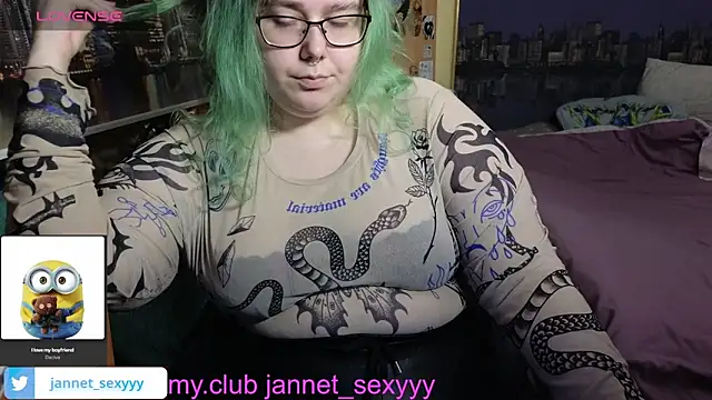 JannetPie online show from December 2025 02:08:02 PM