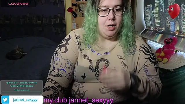 JannetPie online show from February 2026 07:52:02 AM