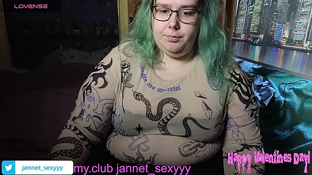 JannetPie online show from February 2026 12:12:02 PM