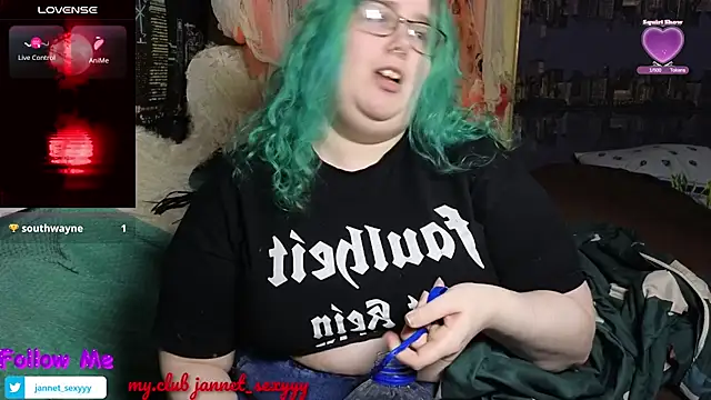 JannetPie online show from October 2025 08:08:01 PM