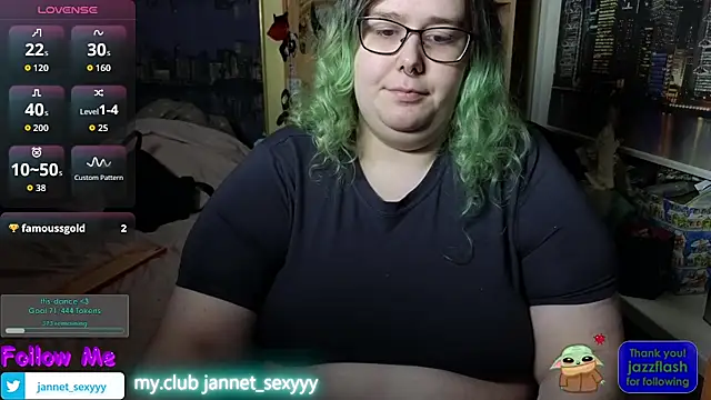 JannetPie online show from March 2026 01:28:01 AM