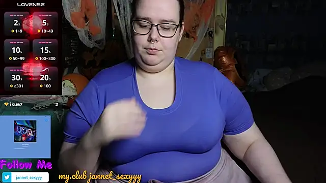 JannetPie online show from November 2025 11:53:01 PM