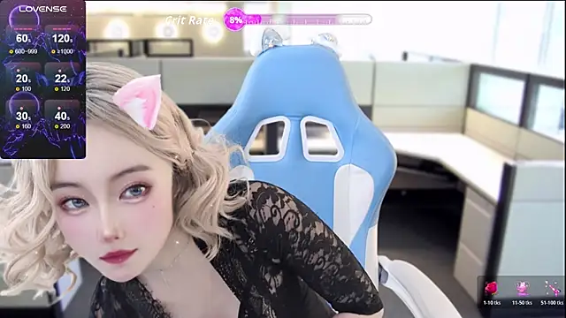 Snapshot of Niya-Nyan chatting on June 2026 12:17:02 PM Niya-Nyan online show from June 2026 12:17:02 PM