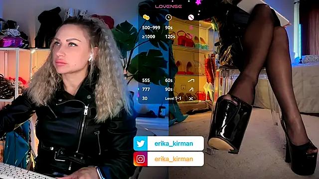 Erika Kirman online show from December 2025 01:02:02 PM