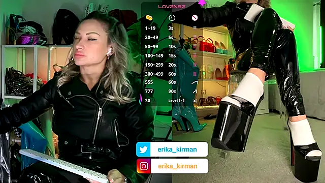 Erika Kirman online show from December 2025 11:05:01 AM
