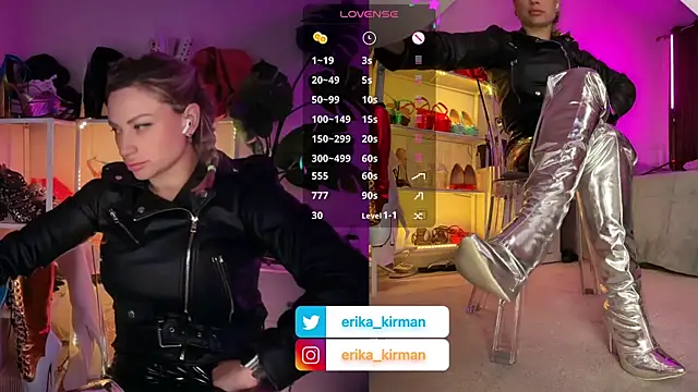 Erika Kirman online show from January 2026 03:07:02 PM